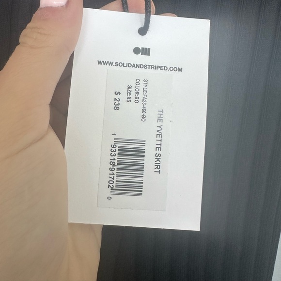 Solid & Striped Yvette Midi Skirt - New With Tags - Picture 4 of 4